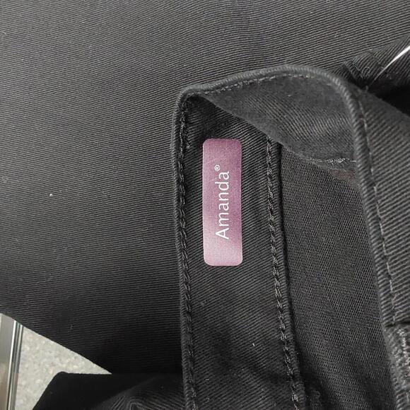 Womens Amanda Ankle Cut Hem 5 Pocket Jeans | Gloria Vanderbilt | 4 Long - Picture 7 of 13